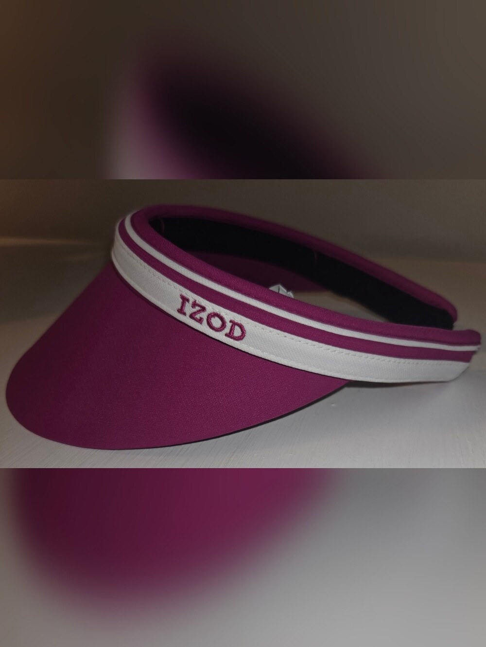 IZOD Sun Visor – Ultimate Y2K Sporty Aesthetic